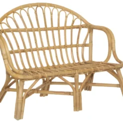 Banc Pour Enfant En Rotin L 79 X H 61 Cm