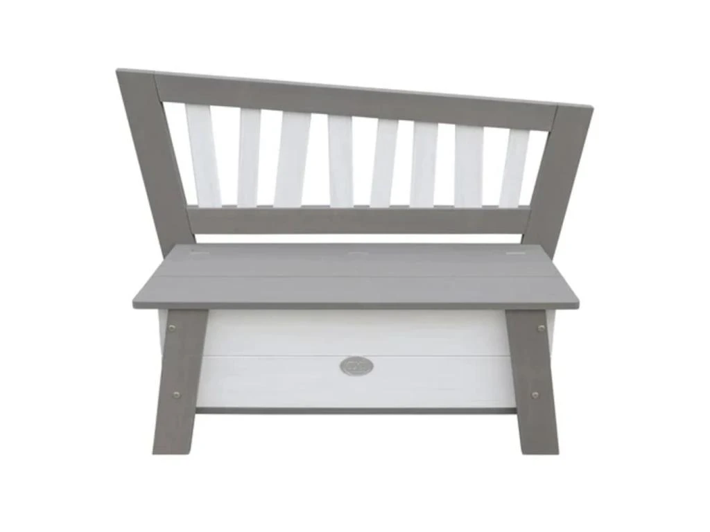 Banc De Rangement Corky Gris Et Blanc 5 Banc De Rangement Corky Gris Et Blanc – Image 5