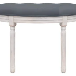 Banc Gris Foncé 81,5x41x49 Cm Velours -Promos Chesteris Boutique banc 21052897