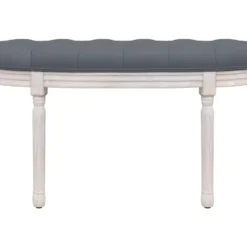 Banc Gris Foncé 110,5x45x49 Cm Velours 10 Banc Gris Foncé 110,5x45x49 Cm Velours -Promos Chesteris Boutique banc 21056255