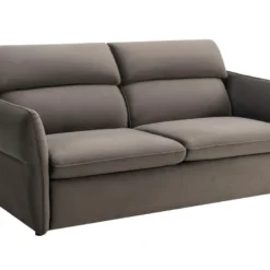 Canapé 3 Places Convertible En Velours Taupe IRVINE 9 Canapé 3 Places Convertible En Velours Taupe IRVINE -Promos Chesteris Boutique canape 10757071