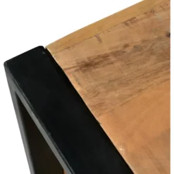 Ensemble Canapé Chesterfield 3 Places Marron BRENTON Et Meuble TV HARLEM -Promos Chesteris Boutique canape 10884909