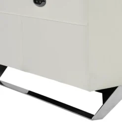 Canapé 2 Places En Cuir De Vachette Blanc BREYT II 13 Canapé 2 Places En Cuir De Vachette Blanc BREYT II -Promos Chesteris Boutique canape 10905847