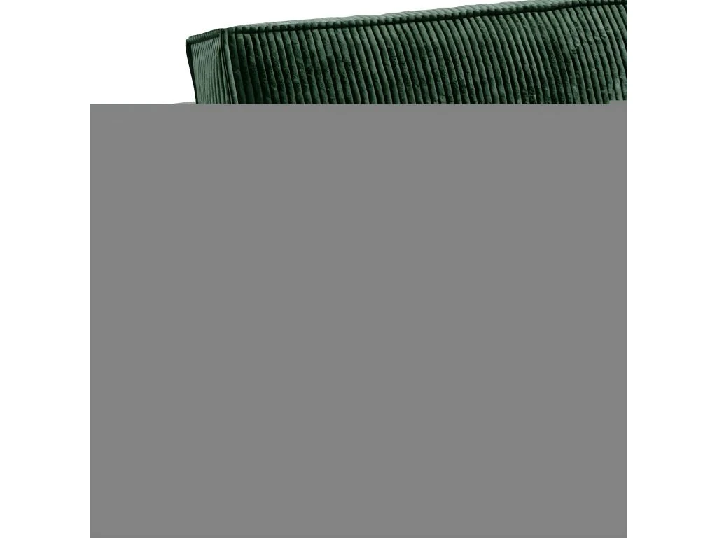 Canapé En U 5 Places Avec Coffre Isaac Velours Côtelé Vert Sapin 2 Canapé En U 5 Places Avec Coffre Isaac Velours Côtelé Vert Sapin – Image 2