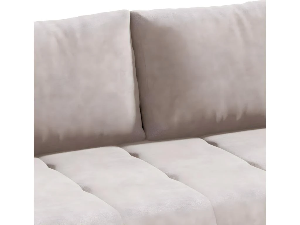 Canapé Convertible 3 Places Avec Coffre Jonas Crème 3 Canapé Convertible 3 Places Avec Coffre Jonas Crème – Image 3