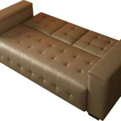 Canapé Clic-clac Convertible "Renarde" - 214 X 86 X 86 Cm - 3 Places - Marron + Rangements 10 Canapé Clic-clac Convertible "Renarde" - 214 X 86 X 86 Cm - 3 Places - Marron + Rangements -Promos Chesteris Boutique canape 11176335