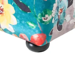 Canapé 3 Places Patchwork En Tissu Jaune CHESTERFIELD -Promos Chesteris Boutique canape 11780927