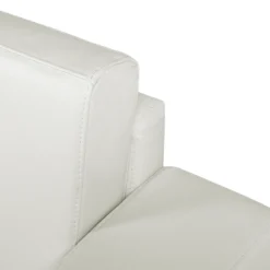 Canapé 3 Places En Cuir Blanc HELSINKI 15 Canapé 3 Places En Cuir Blanc HELSINKI -Promos Chesteris Boutique canape 11781867