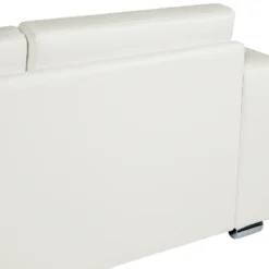 Canapé 3 Places En Cuir Blanc HELSINKI 18 Canapé 3 Places En Cuir Blanc HELSINKI -Promos Chesteris Boutique canape 11781873