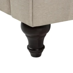 Canapé 3 Places En Tissu Beige CHESTERFIELD BIG -Promos Chesteris Boutique canape 12012189