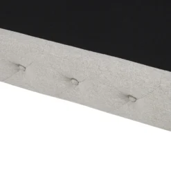 Canapé Chesterfield 2 Places En Tissu Beige VISSLAND -Promos Chesteris Boutique canape 12012689