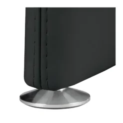 Canapé 2 Places En 100% Tout Cuir Italien Vachette COMO, Noir -Promos Chesteris Boutique canape 12304889