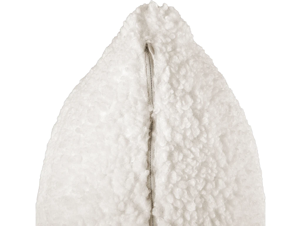 Canapé 3 Places Bouclé Blanc GRANNA 9 Canapé 3 Places Bouclé Blanc GRANNA – Image 9