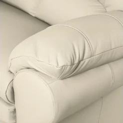 Canapé 2 Places En 100% Tout Cuir Italien Vachette OSATIS, Couleur Beige 10 Canapé 2 Places En 100% Tout Cuir Italien Vachette OSATIS, Couleur Beige -Promos Chesteris Boutique canape 12326117