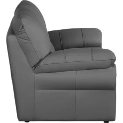 Canapé 2 Places En 100% Tout Cuir Italien Vachette OSATIS, Couleur Gris Foncé 7 Canapé 2 Places En 100% Tout Cuir Italien Vachette OSATIS, Couleur Gris Foncé -Promos Chesteris Boutique canape 12326149