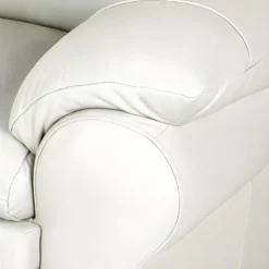 Canapé 3 Places En 100% Tout Cuir Italien Vachette OSATIS, Couleur Ivoire 11 Canapé 3 Places En 100% Tout Cuir Italien Vachette OSATIS, Couleur Ivoire -Promos Chesteris Boutique canape 12326415