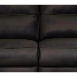Canapé 3 Places En 100% Tout Cuir épais Italien Vachette HAMBOURG, Couleur Chocolat -Promos Chesteris Boutique canape 12328285