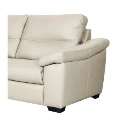 Canapé 2 Places En 100% Tout Cuir épais Italien Vachette HAMBOURG, Couleur Ivoire 8 Canapé 2 Places En 100% Tout Cuir épais Italien Vachette HAMBOURG, Couleur Ivoire -Promos Chesteris Boutique canape 12328353