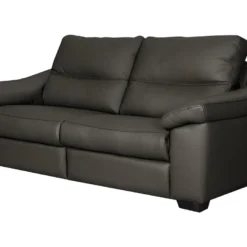 Canapé 3 Places En 100% Tout Cuir épais Italien Vachette HAMBOURG, Couleur Anthracite 9 Canapé 3 Places En 100% Tout Cuir épais Italien Vachette HAMBOURG, Couleur Anthracite -Promos Chesteris Boutique canape 12328365