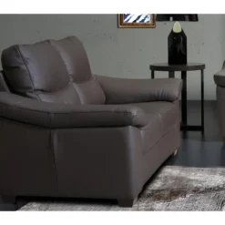 Canapé 3 Places En 100% Tout Cuir épais Italien Vachette HAMBOURG, Couleur Anthracite 13 Canapé 3 Places En 100% Tout Cuir épais Italien Vachette HAMBOURG, Couleur Anthracite -Promos Chesteris Boutique canape 12328373