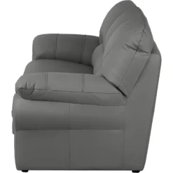 Canapé 3 Places En 100% Tout Cuir Italien Vachette OSATIS, Couleur Gris Foncé 9 Canapé 3 Places En 100% Tout Cuir Italien Vachette OSATIS, Couleur Gris Foncé -Promos Chesteris Boutique canape 12328381