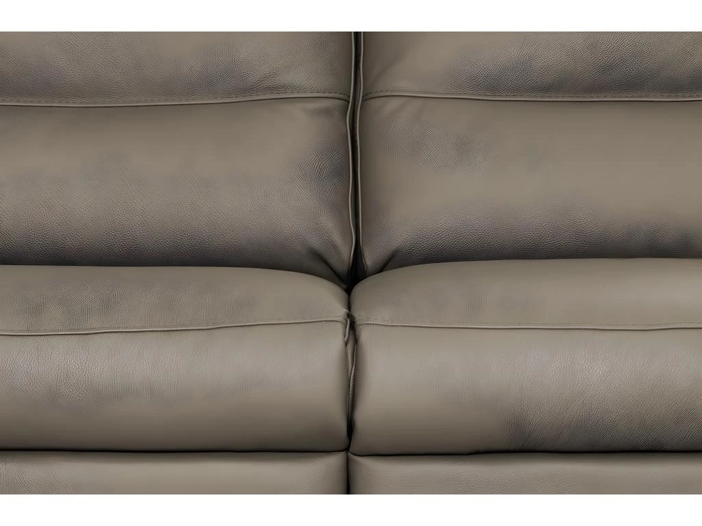 Canapé 2 Places En 100% Tout Cuir épais Italien Vachette HAMBOURG, Couleur Taupe 5 Canapé 2 Places En 100% Tout Cuir épais Italien Vachette HAMBOURG, Couleur Taupe – Image 5