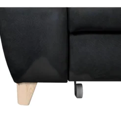 Canapé D'angle Convertible En Tissu Luxe 5 Places, ASTERIA Noir, Angle Droit 11 Canapé D'angle Convertible En Tissu Luxe 5 Places, ASTERIA Noir, Angle Droit -Promos Chesteris Boutique canape 12331931