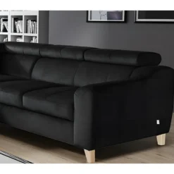 Canapé D'angle En Tissu Luxe 5 Places, ASHLEY, Noir, Angle Gauche (vu De Face) 7 Canapé D'angle En Tissu Luxe 5 Places, ASHLEY, Noir, Angle Gauche (vu De Face) -Promos Chesteris Boutique canape 12340671