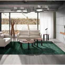 Canapé 3 Places En Cuir Gris Et Acier 6138 ANGEL CERDA -Promos Chesteris Boutique canape 12386311