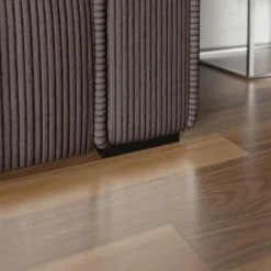 Canapé 3 Places En Velours Côtelé Marron URBINA 11 Canapé 3 Places En Velours Côtelé Marron URBINA -Promos Chesteris Boutique canape 12578351