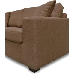 Canapé 2 Places En Tissu YUDO - Noir -Promos Chesteris Boutique canape 129787 1