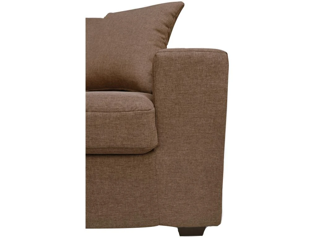 Canapé 3 Places En Tissu YUDO - Noir 6 Canapé 3 Places En Tissu YUDO - Noir – Image 6