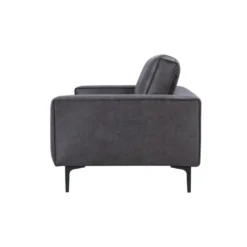 Canapé Cuba 3 Places Gris Foncé -Promos Chesteris Boutique canape 12998027