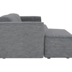 Canapé D'angle Gauche 3 Places Aska En Tissu Gris Foncé Chiné -Promos Chesteris Boutique canape 12998091