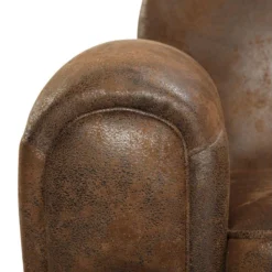 Canapé Club 2 Places Marron Vieilli 10 Canapé Club 2 Places Marron Vieilli -Promos Chesteris Boutique canape 12998177