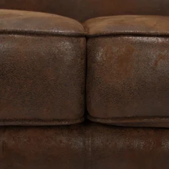 Canapé Club 2 Places Marron Vieilli 13 Canapé Club 2 Places Marron Vieilli -Promos Chesteris Boutique canape 12998183