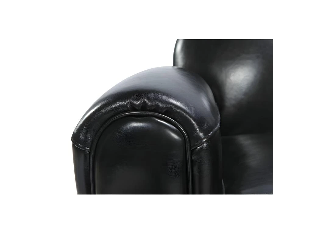 Canapé Club 2 Places Noir 5 Canapé Club 2 Places Noir – Image 5
