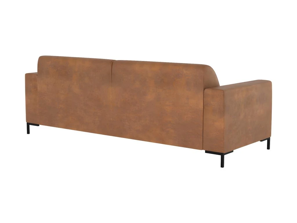 Canapé Marron 3 Places Edouard En Tissu Recyclé 5 Canapé Marron 3 Places Edouard En Tissu Recyclé – Image 5