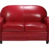 Canapé Club 2 Places Rouge