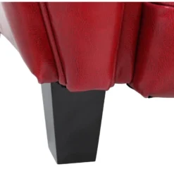 Canapé Club 2 Places Rouge 10 Canapé Club 2 Places Rouge -Promos Chesteris Boutique canape 12998569