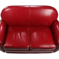 Canapé Club 2 Places Rouge 11 Canapé Club 2 Places Rouge -Promos Chesteris Boutique canape 12998571