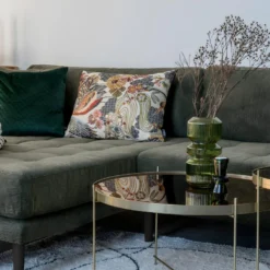 Lido - Canapé D'angle Gauche En Tissu Pieds Noirs L290cm - Couleur - Vert Olive 12 Lido - Canapé D'angle Gauche En Tissu Pieds Noirs L290cm - Couleur - Vert Olive -Promos Chesteris Boutique canape 13285539