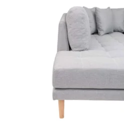 Lido - Canapé En U En Tissu - Couleur - Gris Clair 8 Lido - Canapé En U En Tissu - Couleur - Gris Clair -Promos Chesteris Boutique canape 13285783