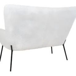 Glasgow - Canapé 2 Places En Tissu Bouclette - Couleur - Blanc 10 Glasgow - Canapé 2 Places En Tissu Bouclette - Couleur - Blanc -Promos Chesteris Boutique canape 13286465