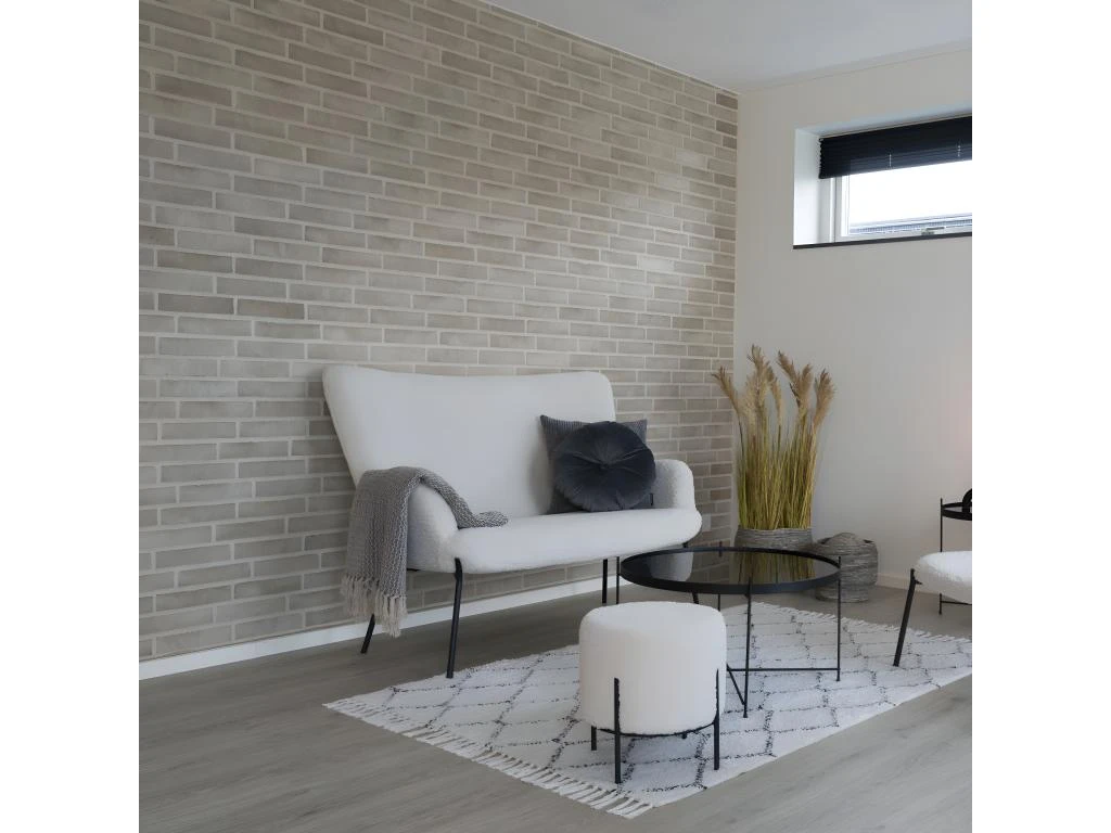 Glasgow - Canapé 2 Places En Tissu Bouclette - Couleur - Blanc 6 Glasgow - Canapé 2 Places En Tissu Bouclette - Couleur - Blanc – Image 6