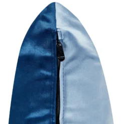 Chaise Longue Côté Gauche En Velours Bleu Et Pieds Dorés GONESSE -Promos Chesteris Boutique canape 13529523