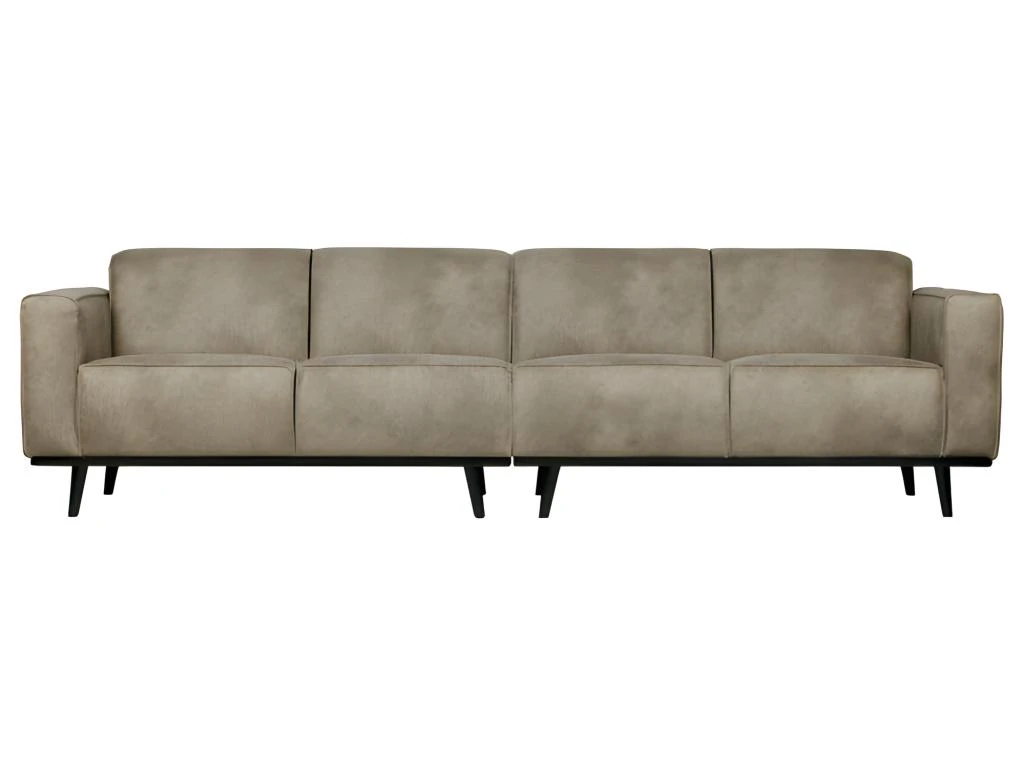 STATEMENT - Canapé 4 Places En Eco Cuir éléphant Skin Gris 1 STATEMENT - Canapé 4 Places En Eco Cuir éléphant Skin Gris