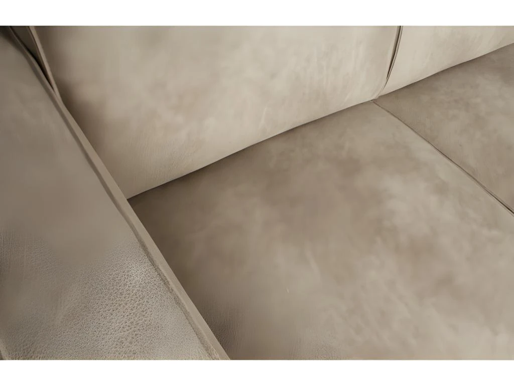 STATEMENT - Canapé 4 Places En Eco Cuir éléphant Skin Gris 3 STATEMENT - Canapé 4 Places En Eco Cuir éléphant Skin Gris – Image 3