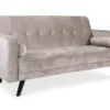 Canapé Convertible Clic-clac Scandinave Slow Velours Taupe