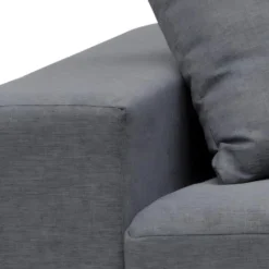 Canapé 2 Places En Tissu YUDO - Gris Anthracite -Promos Chesteris Boutique canape 14031